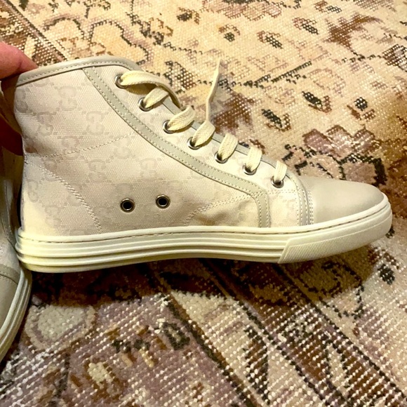 Gucci high top sneakers authentic - Picture 2 of 13